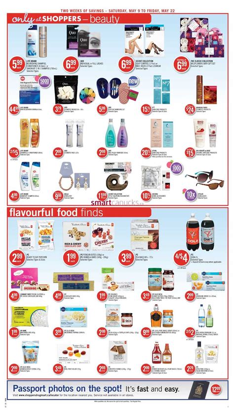 Shoppers Drug Mart West Flyer May To