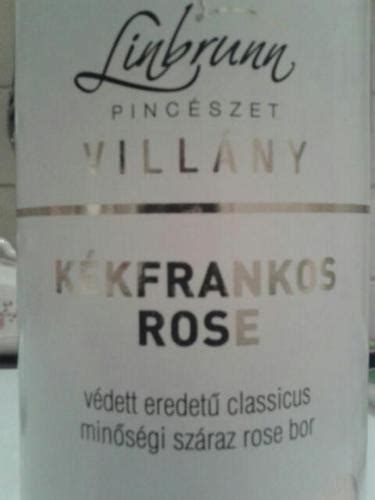 Linbrunn Pinceszet K Kfrankos Ros Vivino Australia