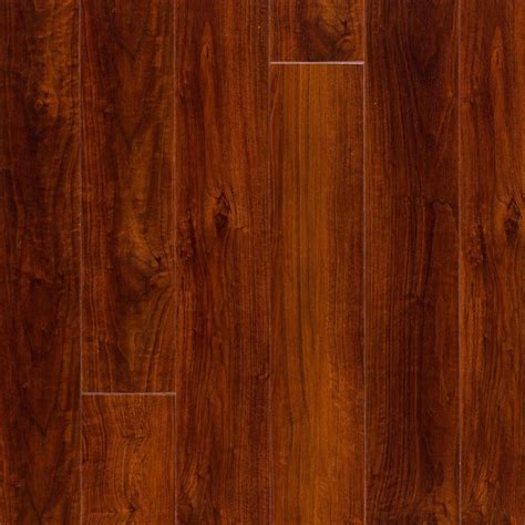 Mahogany High Gloss Rigid Core Luxury Vinyl Plank Cork Back Luxury