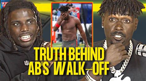 Antonio Brown On His Controversial Walk Off The Field With Tyreek Hill