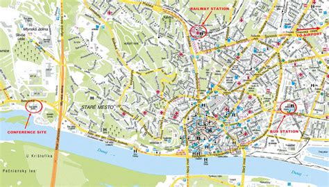 Bratislava Map - Slovakia