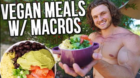 What I Eat In A Day As A Vegan Bodybuilder Tips To Gain Muscle Youtube