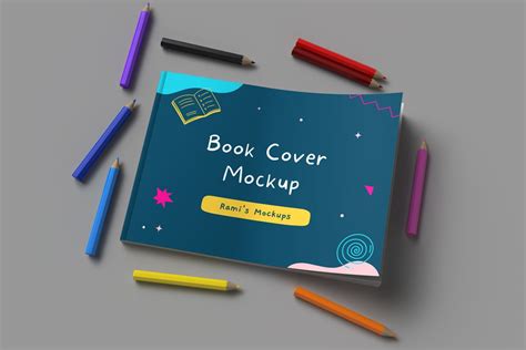 825 X 6 Coloring Book Cover Mockup Graphic By Ramis Design · Creative Fabrica