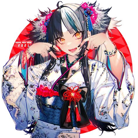 Kimono Anime Characters
