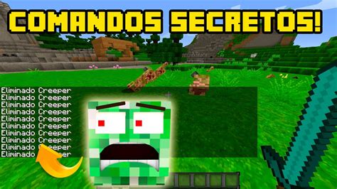 Minecraft 10 Comandos Secretos Que VocÊ Precisa Usar Youtube