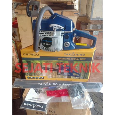 Jual Mesin Gergaji Kayu Senso Kecil Chainsaw Mini Bar Inchi Mesin