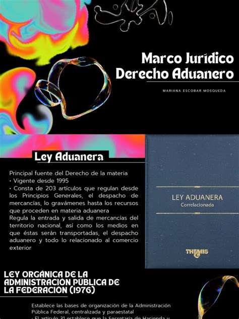 Marco Jurídico Derecho Aduanero Pdf