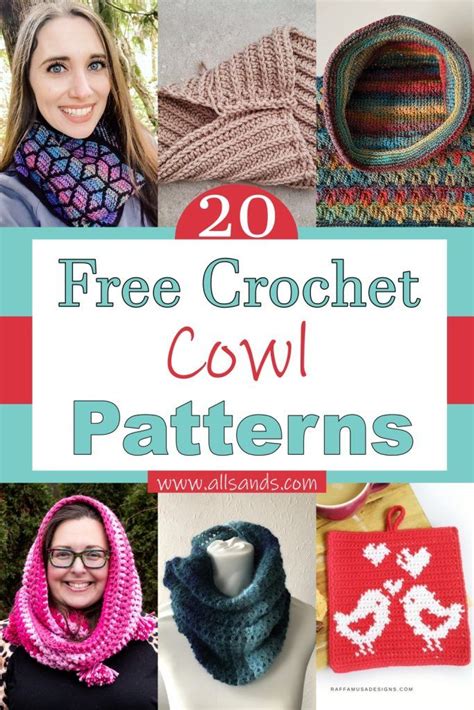 Free Crochet Cowl Patterns For Beginners All Sands