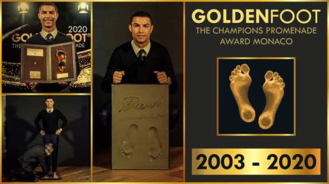 Golden Foot Award Winners 2003 2020 Ft Ronaldo Totti