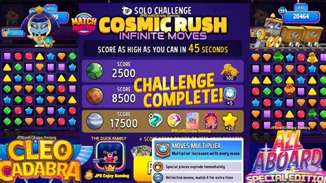 Cleo Cadabra And SE All Aboard Solo Challenge Cosmic Rush Moves