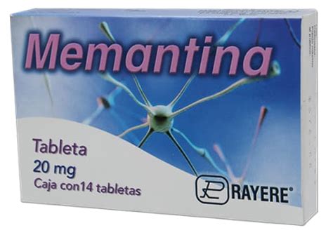 Compra Memantina 20 Mg Con 14 Tabletas En Prixz