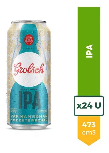 Cerveza Grolsch Ipa Lata Ml La Barra Pack X Mercadolibre