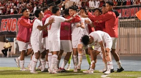 Skenario Timnas Indonesia U Lolos Piala Asia U Laga Penentu