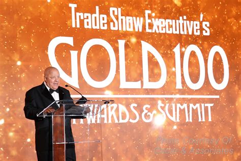 Trade Show Executives Gold 100 Awards And Summit Honoring The 100