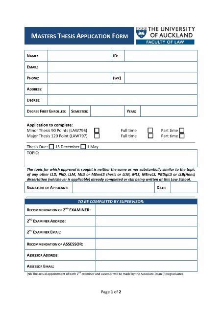 Printable Master Application Form Printable Forms Free Online