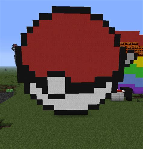 Minecraft Pokeball by PP-Pictures on DeviantArt