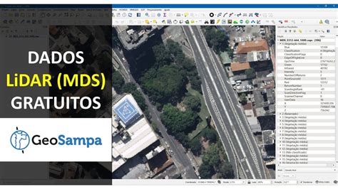 Como Baixar MDS Gratuitos Dados LiDAR No Portal GeoSampa YouTube