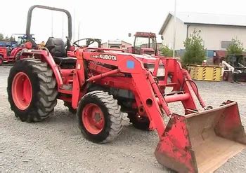 Kubota L3010 Tractor La481 Loader Hydro 4x4 1437hrs - Buy Loader ...