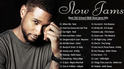 Old School Slow Jams Mix Usher Tyrese Tank R Kelly Keith Sweat