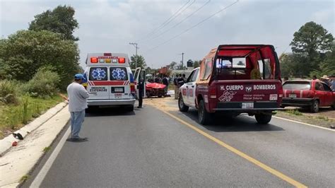 Fatal Accidente En La Carretera Acuaco Zacapoaxtla Hoy De Mayo De