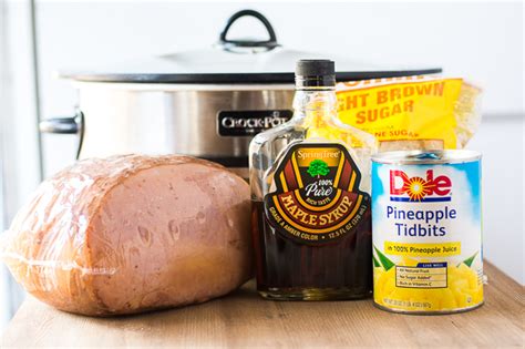 Crock Pot Brown Sugar Pineapple Ham Gunter Wilhelm