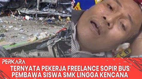 Ternyata Cuma Pekerja Freelance Sopir Bus Pembawa Siswa SMK Lingga