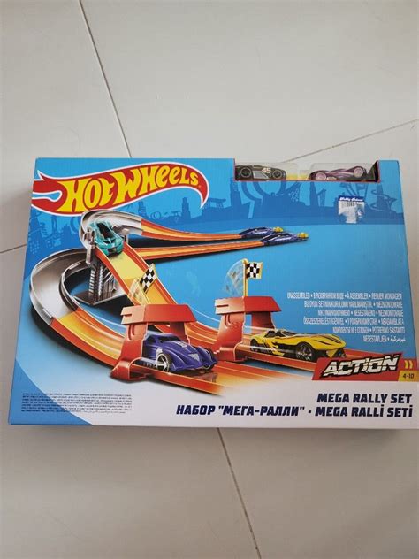 Hot Wheels Mega Rally Set Hobbies Toys Toys Games On Carousell