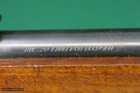 Mauser Dsm34 22 Lr Bolt Action Single Shot Training Rifle