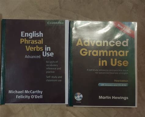 Advanced Grammar In Use And English Phrasal Verbs In Use English