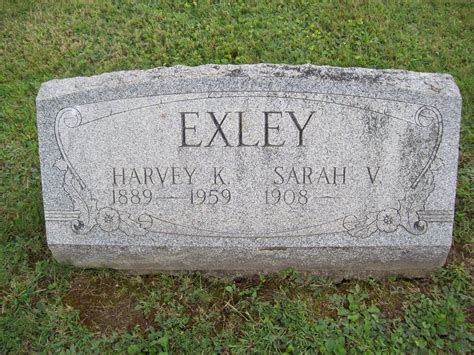 Harvey Kenneth Exley 1889 1959 Find A Grave Memorial