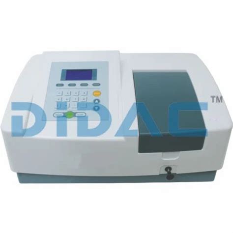 Didac Single Beam Uv Vis Spectrophotometer For Laboratory Use At Best