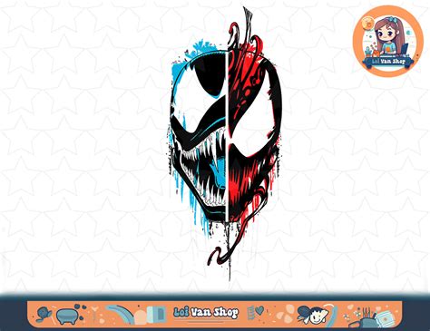 Marvel Venom Let There Be Carnage Face Off T Shirt Copy Png Inspire