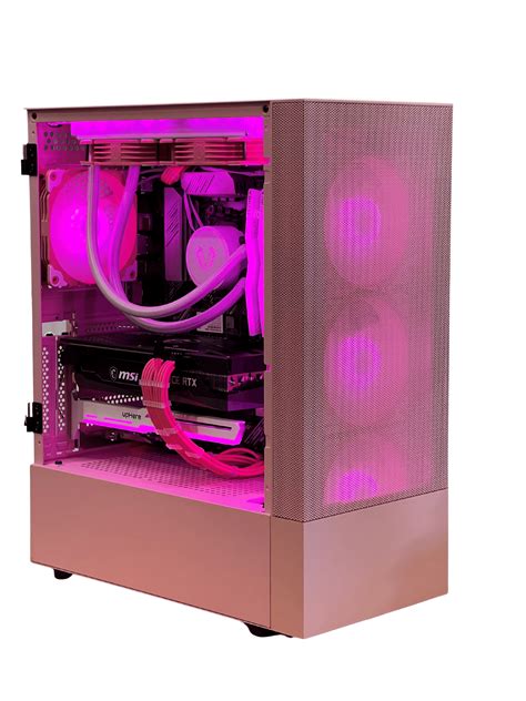 Tour De Gaming Rose Ryzen X Rtx Ti Tour Ordinateur Gaming