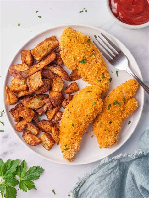 Baked Panko Chicken Tenders Easy And Crispy Cookin With Mima