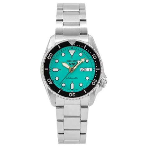 Seiko 5 Sports SKX Style Midi Teal Dial Automatic SRPK33K1 100M Men S Watch