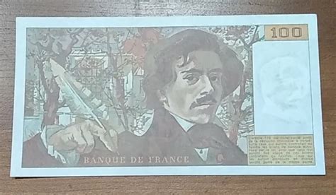 FRANCE BILLET 100 FRANCS DELACROIX TTB SUP 1986 EUR 10 00 PicClick FR