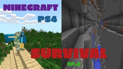 Minecraft Survival Series Episode 2 Exploring A Ravine In Minecraft Youtube