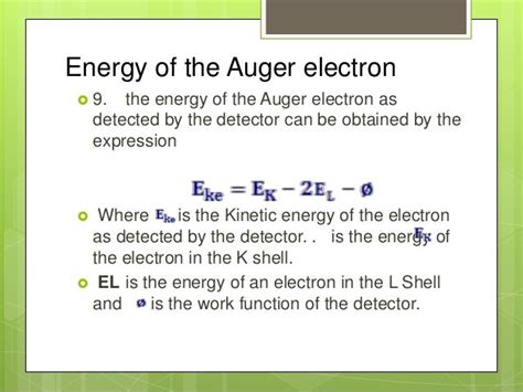 Auger Electron Spectroscopy