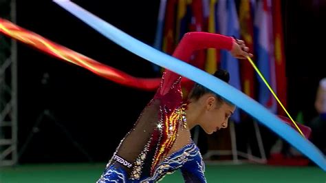 Gimnasia rítmica Campeonato del Mundo Final individual Cinta RTVE Play