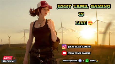 Bgmi Live Tamil L Tamil Girl Gamer Ljerry S Gameplayl Pubg Mobile Live