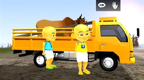 Upin Ipin Menemukan Truk Oleng Kuning Bermuatan Sapi GTA YouTube