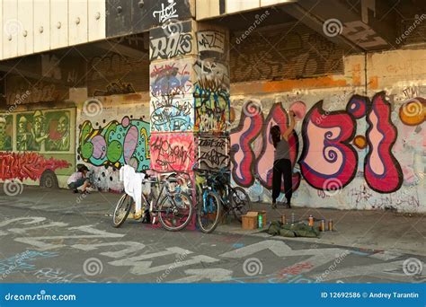 Graffiti In Vienna Editorial Photo Image 12692586