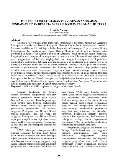 This Pdf File Implementasi Kebijakan Penyusunan Anggaran Pendapatan Dan