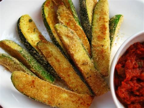 Oven Fried Zucchini Sticks Recipe