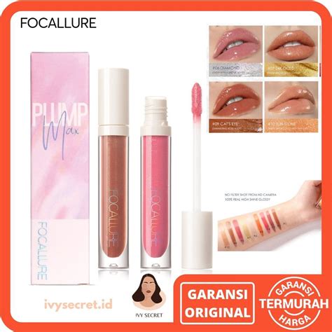 Jual Focallure Plumpmax Lip Gloss Focallure Lip Glow Focallure Lipgloss