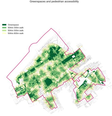 How To Map The Accessibility Of Urban Green Spaces