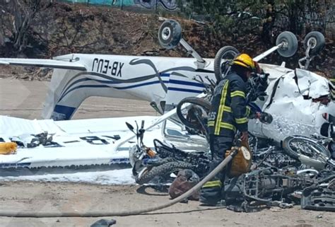 Avioneta Se Desploma Y Deja 3 Heridos En El Estado De México