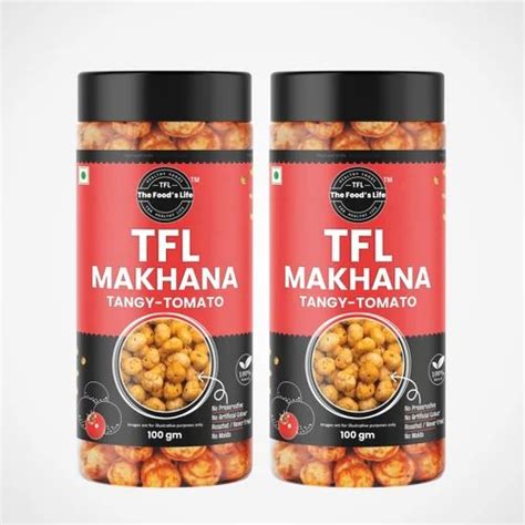 Tfl The Foods Life Tangy Tomato Makhana With Healthy Snacks 200gram