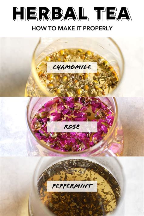 Herbal Tea Drinks And How To Make Them Properly Artofit