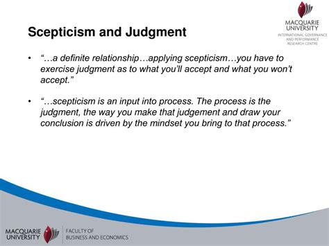 PPT - Professional Scepticism: What is it? PowerPoint Presentation ...